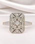 Bague Art-Déco Diamants "Ninon" - Elliade Paris