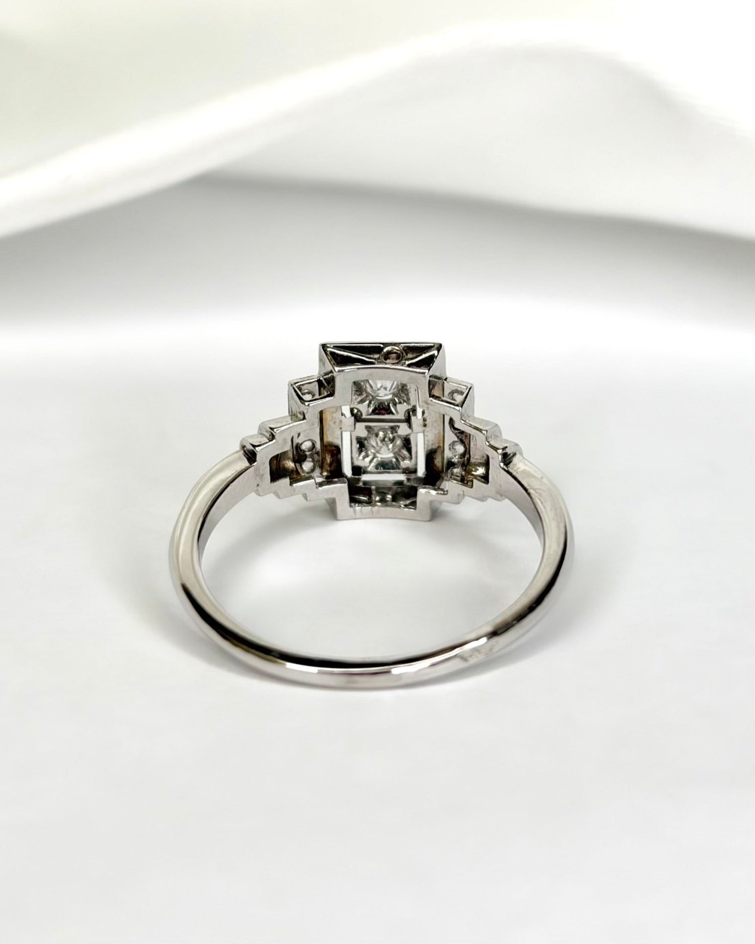 Bague Art - Déco Diamants "Noelie" - Elliade Paris
