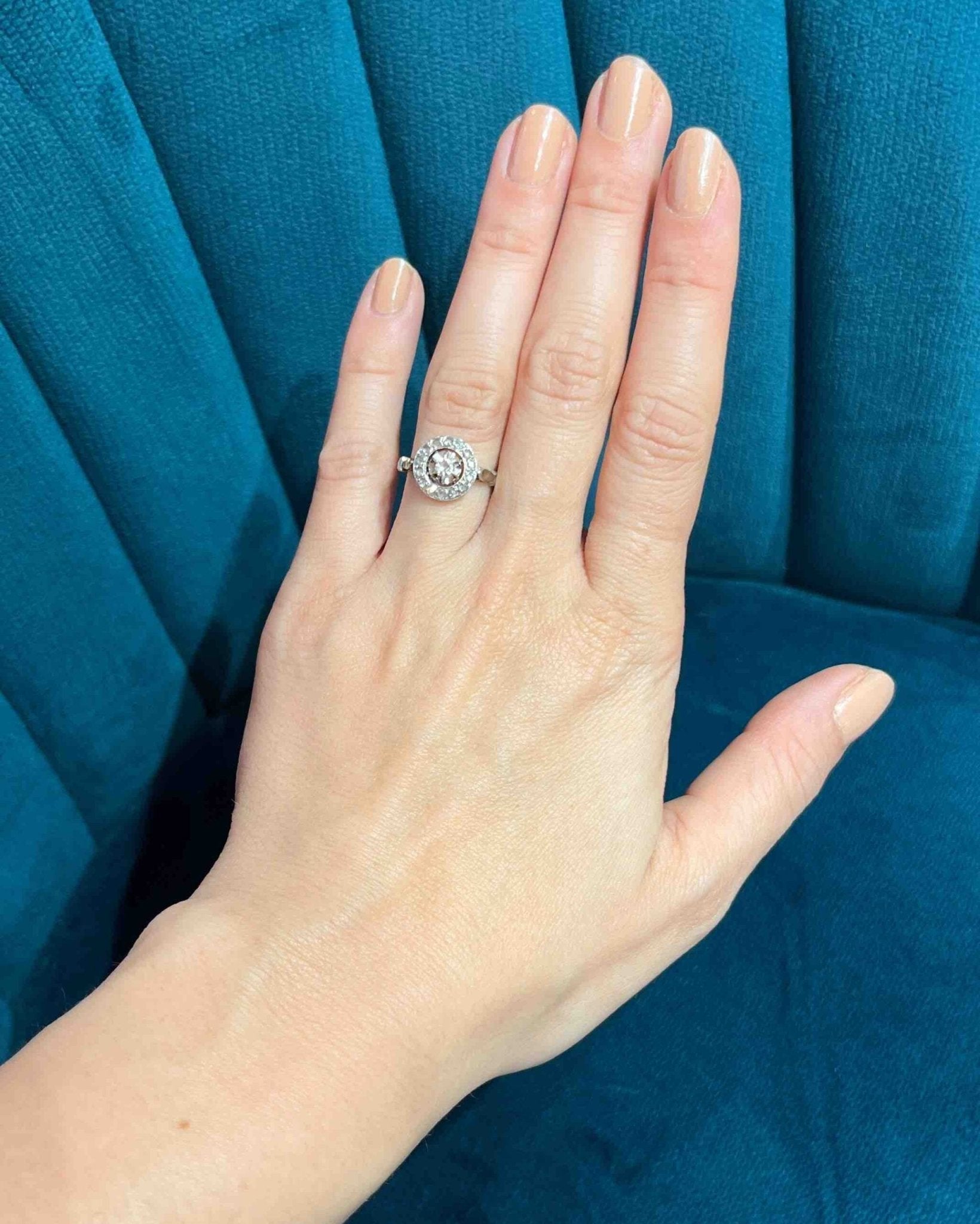 Bague Art - Déco Diamants "Orléa" - Elliade Paris