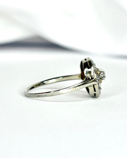 Bague Art - Déco Diamants "Paula" - Elliade Paris