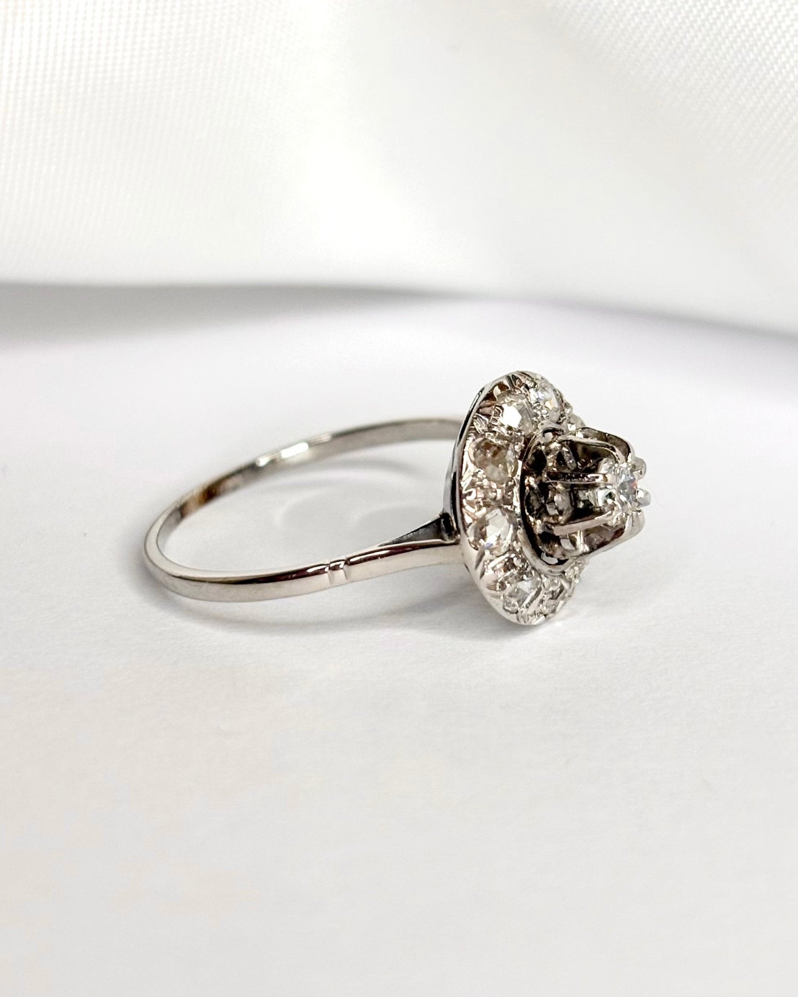 Bague Art Déco Diamants "Paula" - Elliade Paris