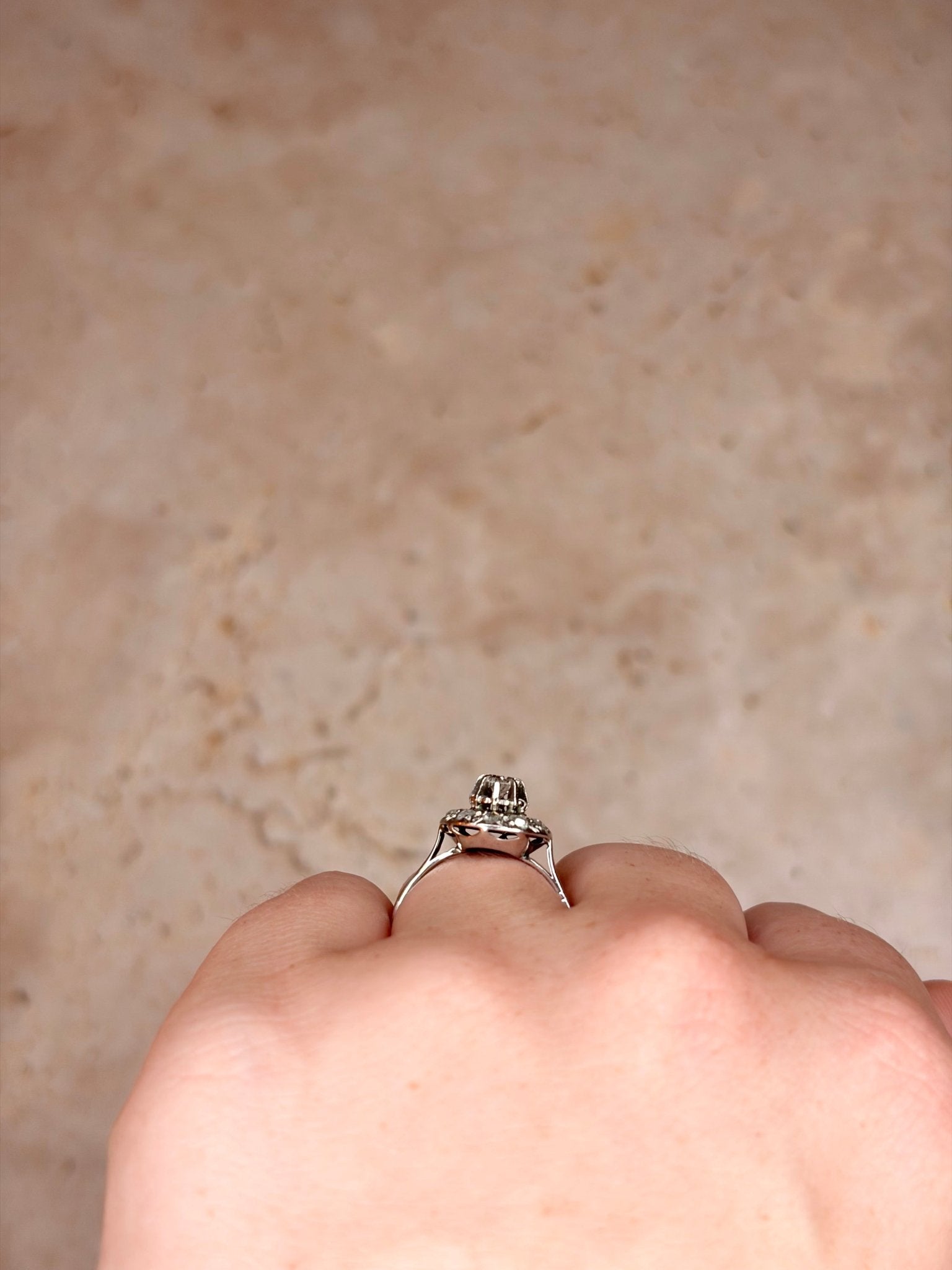 Bague Art Déco Diamants "Paula" - Elliade Paris