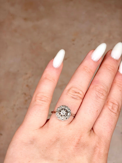 Bague Art Déco Diamants "Paula" - Elliade Paris