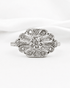 Bague Art-déco Diamants "Pauline" - Elliade Paris