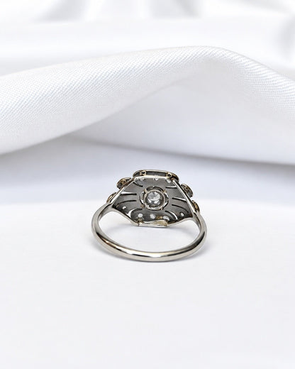 Bague Art-déco Diamants "Pauline" - Elliade Paris