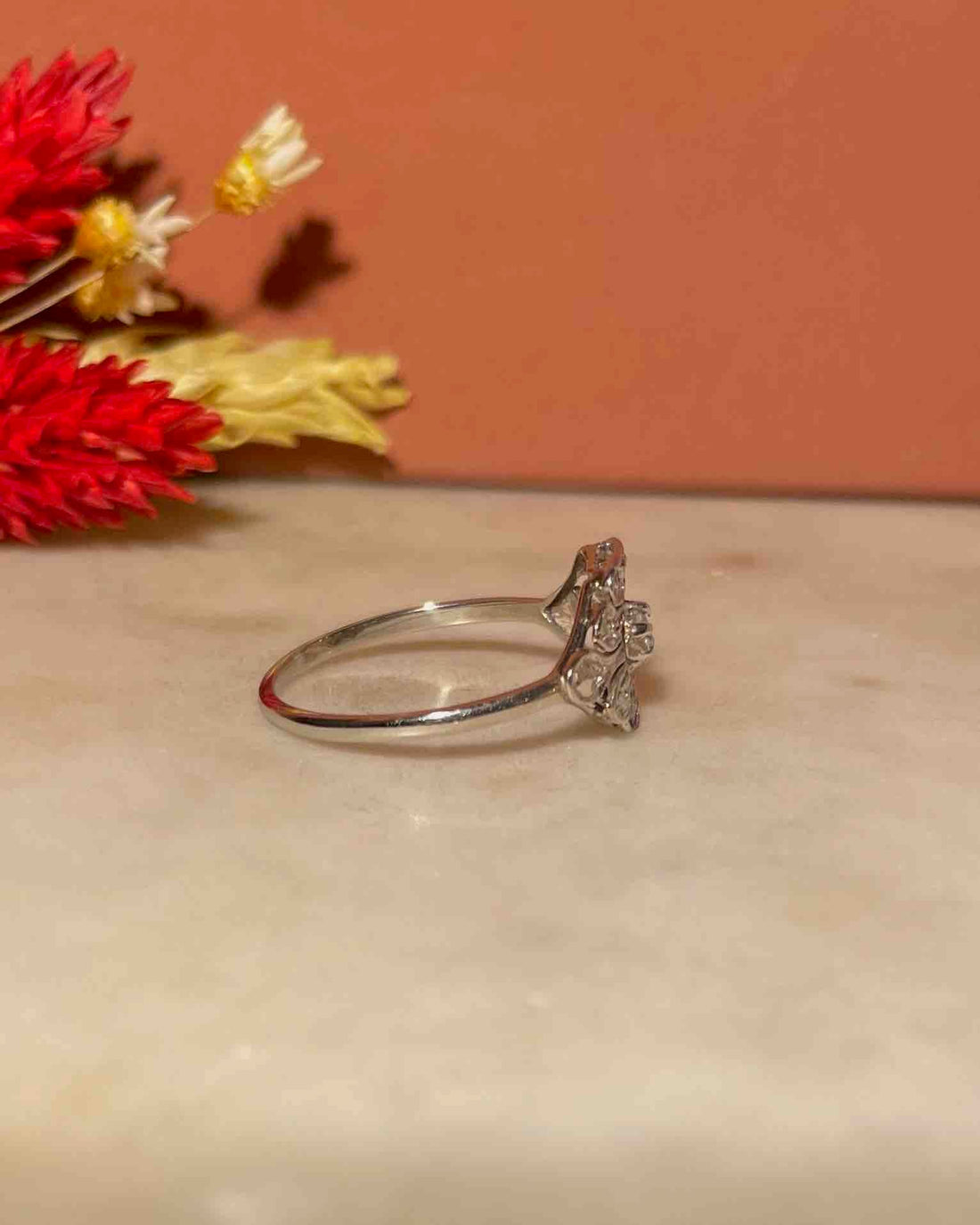 Bague Art - déco Diamants &quot;Pauline&quot; - Elliade Paris
