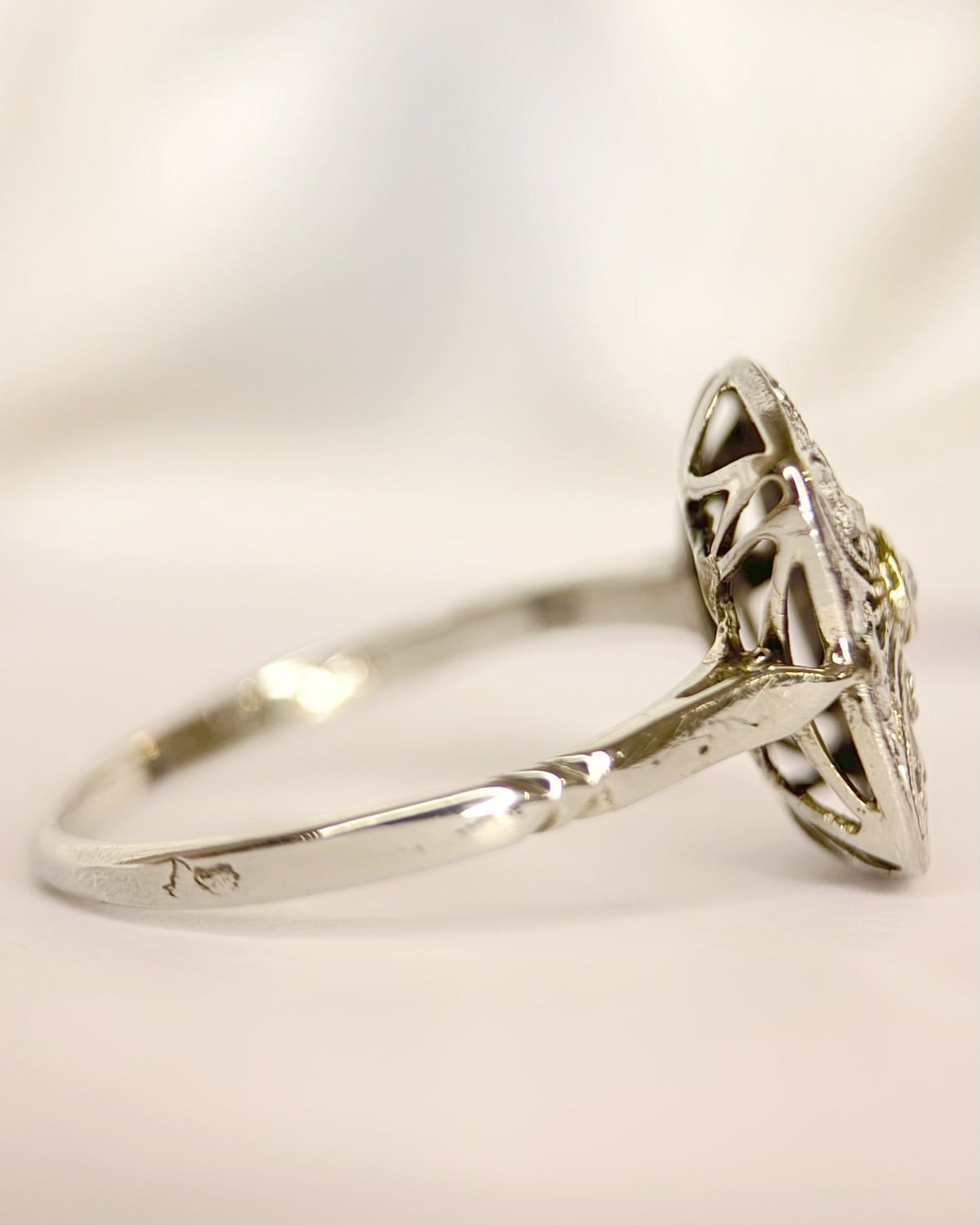 Bague Art-Déco Diamants "Perinne" - Elliade Paris