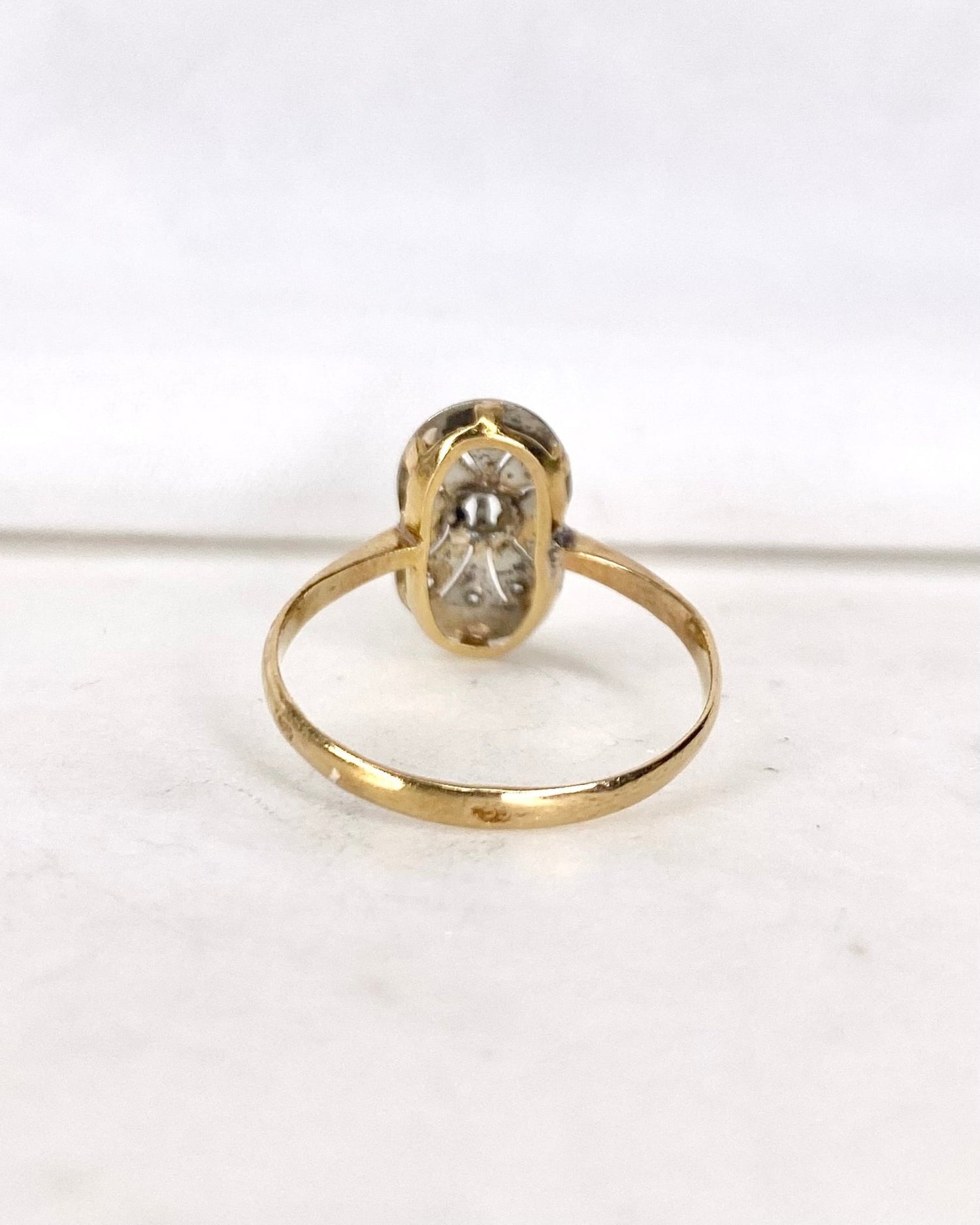 Bague Art Déco Diamants &quot;Rania&quot; - Elliade Paris