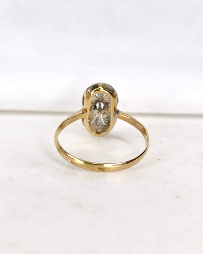 Bague Art Déco Diamants &quot;Rania&quot; - Elliade Paris