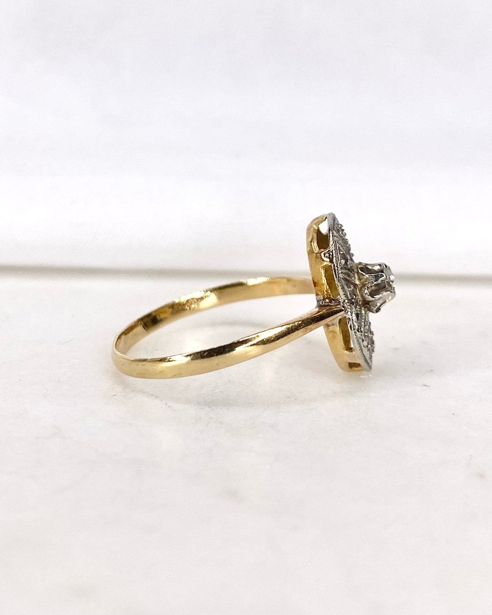 Bague Art Déco Diamants &quot;Rania&quot; - Elliade Paris