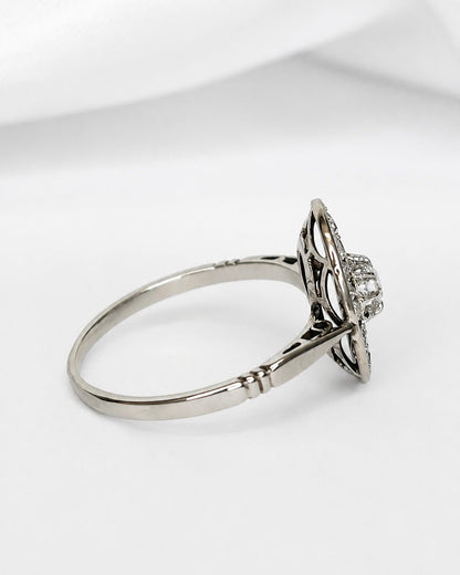 Bague Art-Déco Diamants "Rima" - Elliade Paris