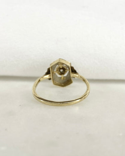 Bague Art Déco Diamants &quot;Salomé&quot; - Elliade Paris