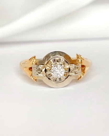 Bague Art - Déco Diamants "Serena" - Elliade Paris