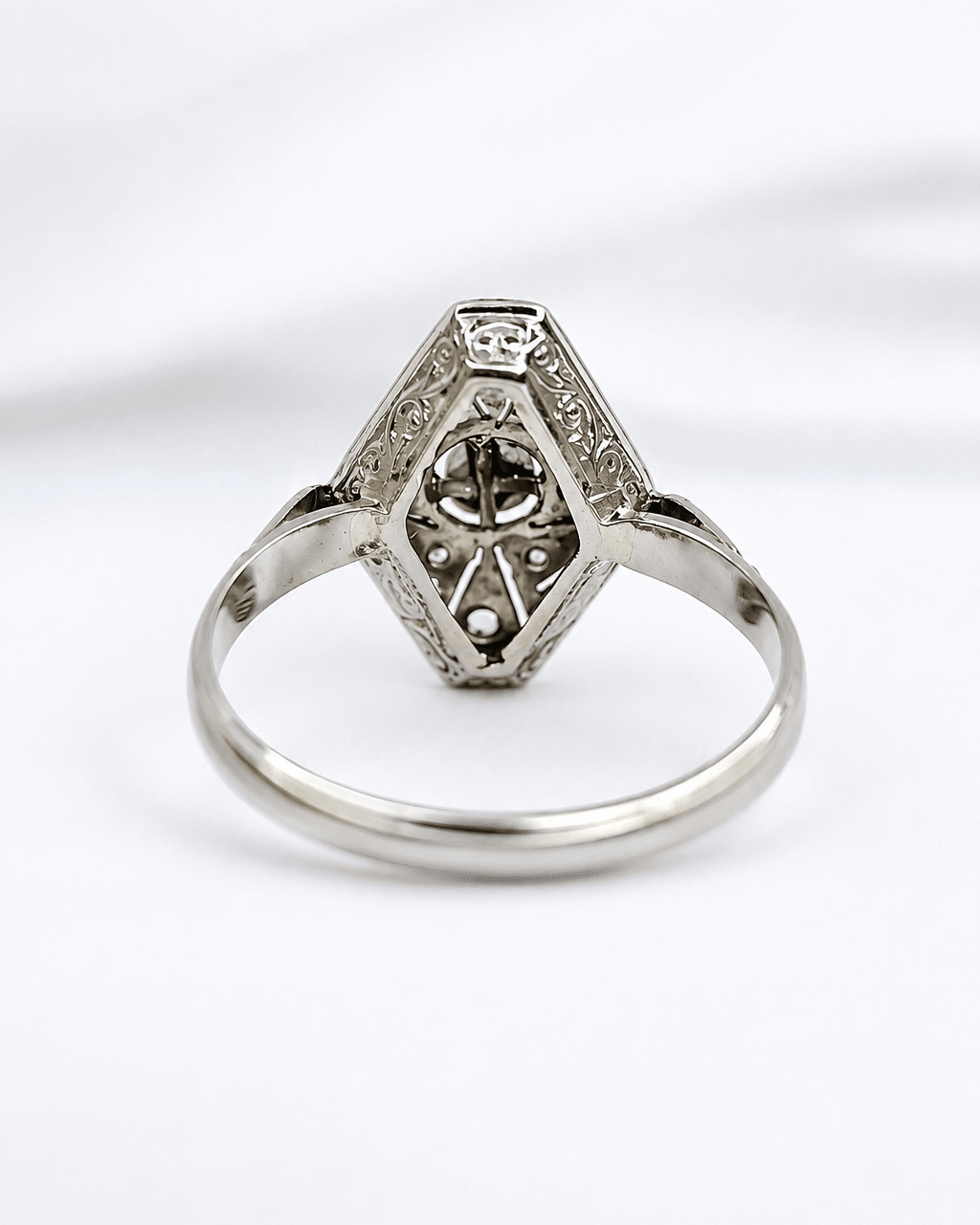 Bague Art-Déco Diamants "Serena" - Elliade Paris