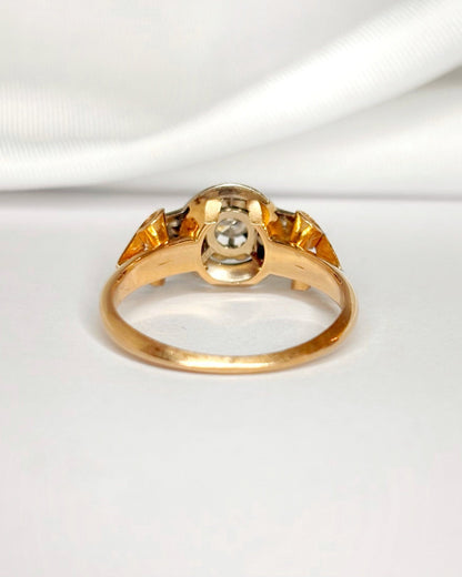 Bague Art - Déco Diamants "Serena" - Elliade Paris