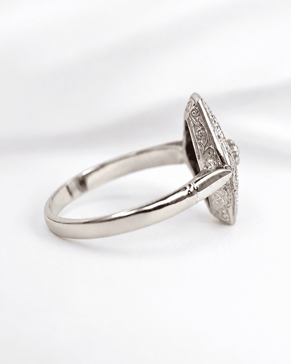 Bague Art-Déco Diamants "Serena" - Elliade Paris