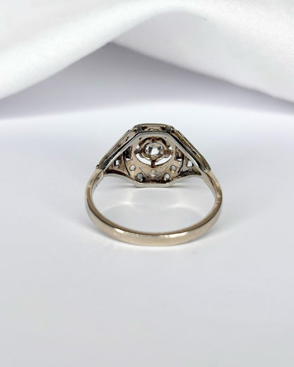 Bague Art Déco Diamants "Sidonie" - Elliade Paris