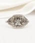 Bague Art-Déco Diamants "Telma" - Elliade Paris