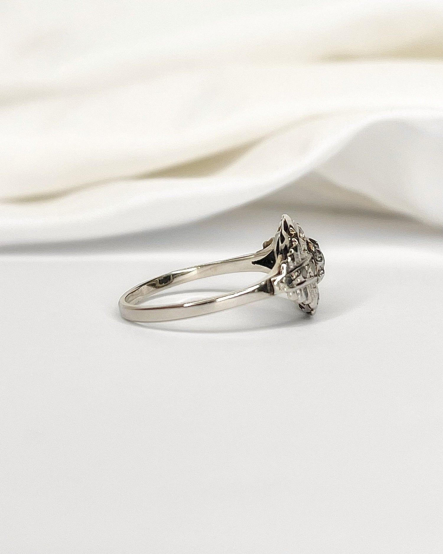 Bague Art-Déco Diamants "Telma" - Elliade Paris