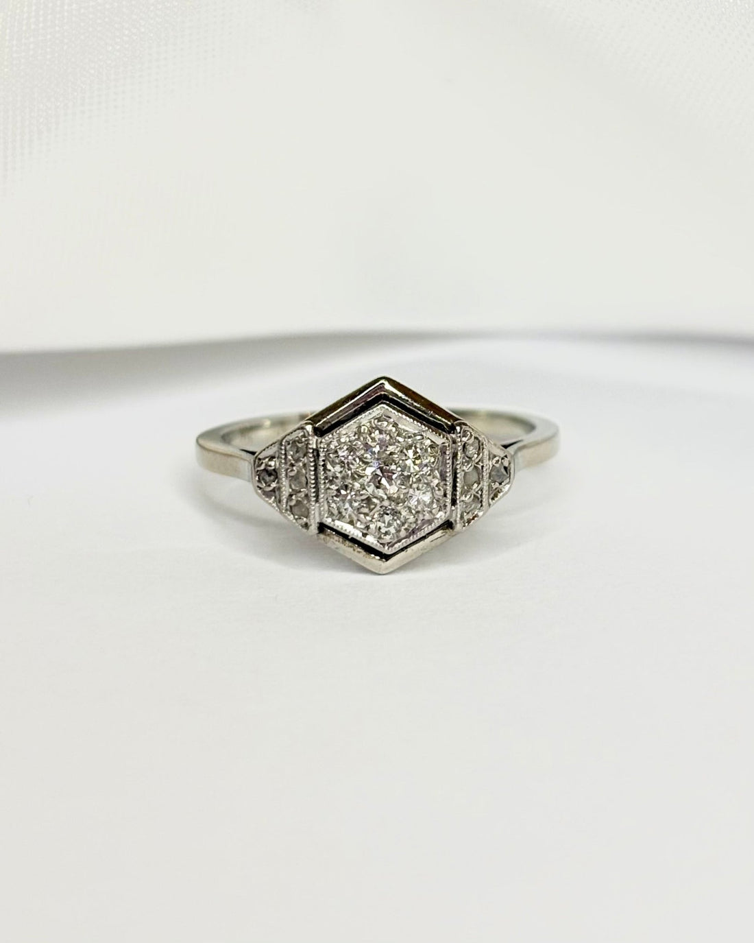 Bague Art Déco Diamants "Tonia" - Elliade Paris