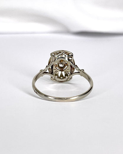 Bague Art - Déco Diamants "Tyla" - Elliade Paris