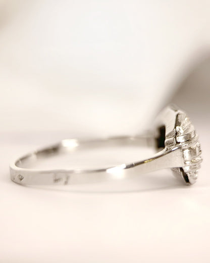 Bague Art-Déco Diamants "Victorine" - Elliade Paris