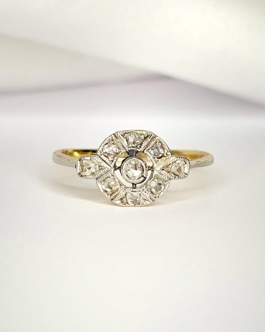 Bague Art-Déco Diamants "Virgile" - Elliade Paris