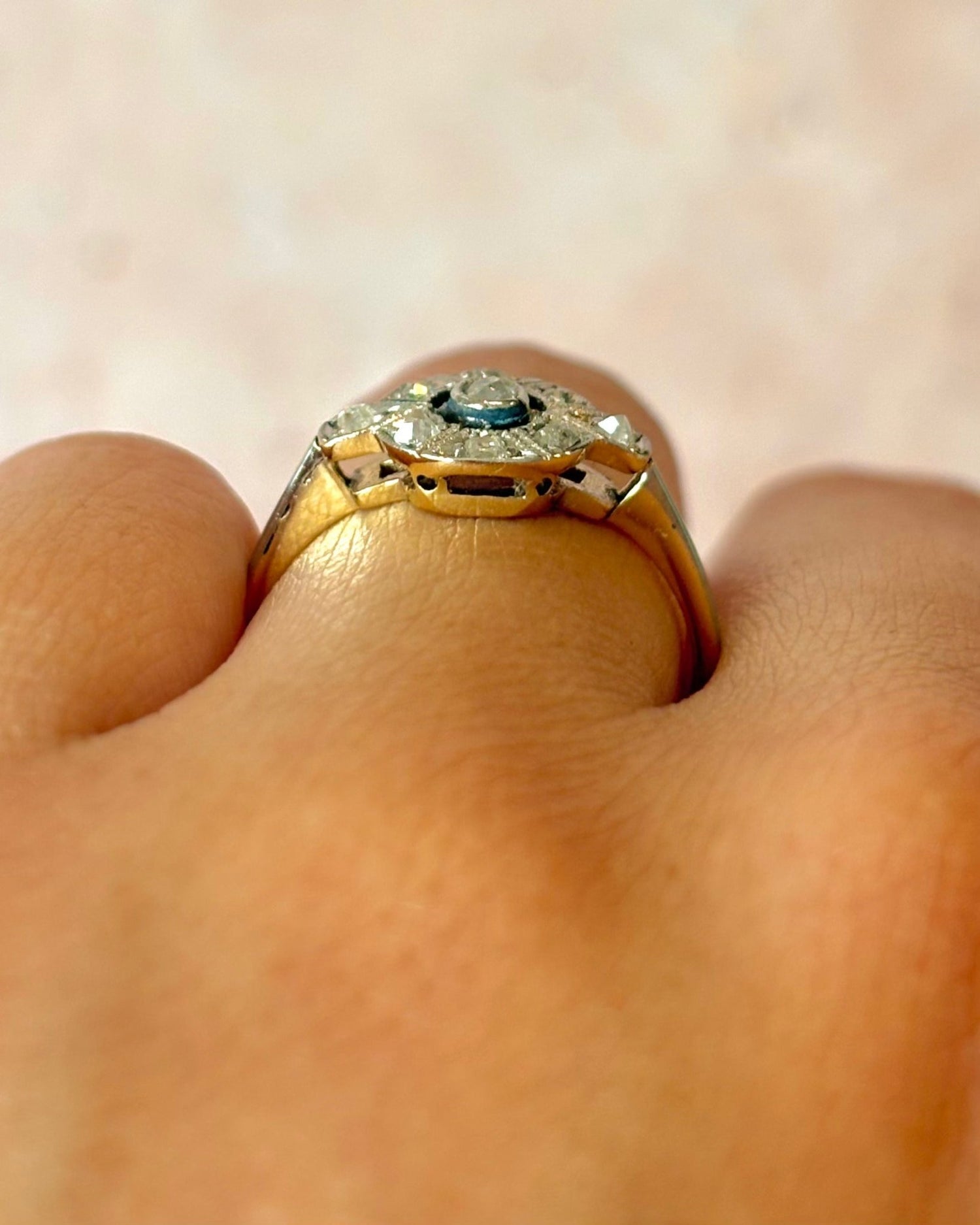 Bague Art-Déco Diamants "Virgile" - Elliade Paris