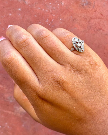 Bague Art-Déco Diamants "Vivianne" - Elliade Paris