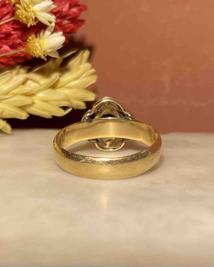 Bague Art - déco Diamants &quot;Yaelle&quot; - Elliade Paris
