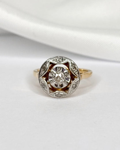 Bague Art Déco Diamants "Zélie" - Elliade Paris