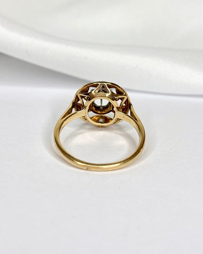 Bague Art Déco Diamants "Zélie" - Elliade Paris