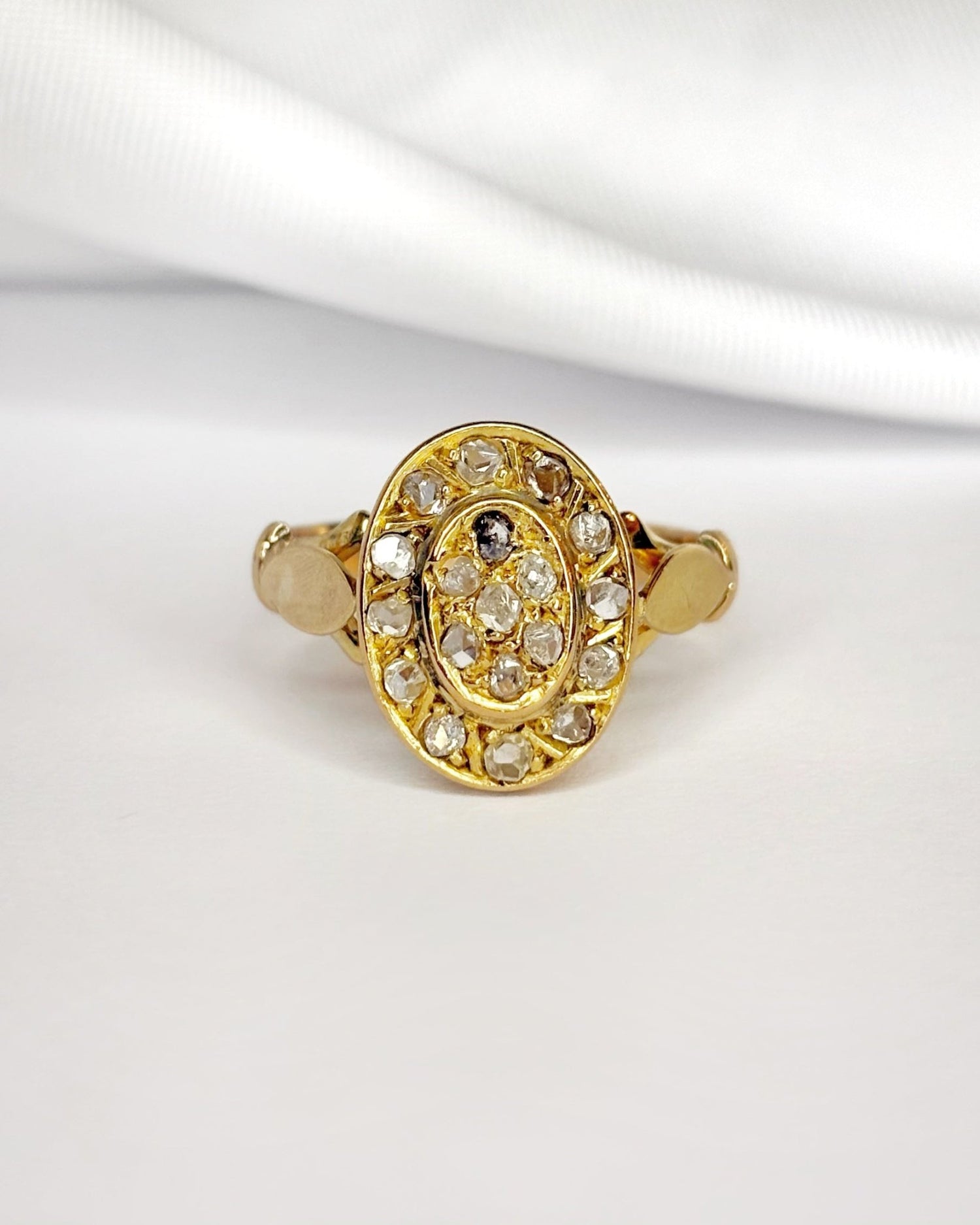 Bague Art - Déco Fin XIXème siècle Diamants "Johanna" - Elliade Paris