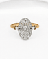 Bague Art-Déco Marquise Diamants "Maélane" - Elliade Paris