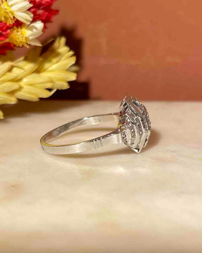 Bague Art-déco Diamants &quot;Jess&quot;