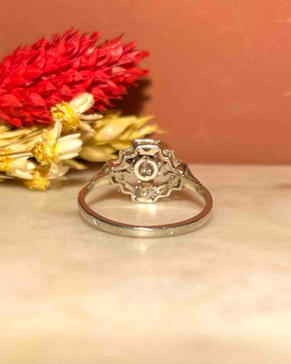 Bague Art-Déco 19 Diamants &quot;Constance&quot;