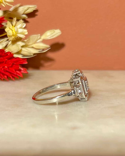 Bague Art-déco 12 Diamants &quot;Tatum&quot;