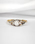 Bague Art - Déco Perle & Diamants "Lina" - Elliade Paris