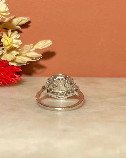 Bague Art-déco 12 Diamants &quot;Tatum&quot;