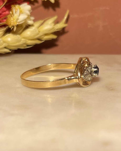 Bague Art - Déco Saphirs 1940&