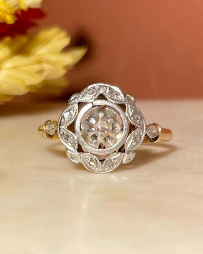 Bague Art-Déco Diamants &quot;Azura&quot;