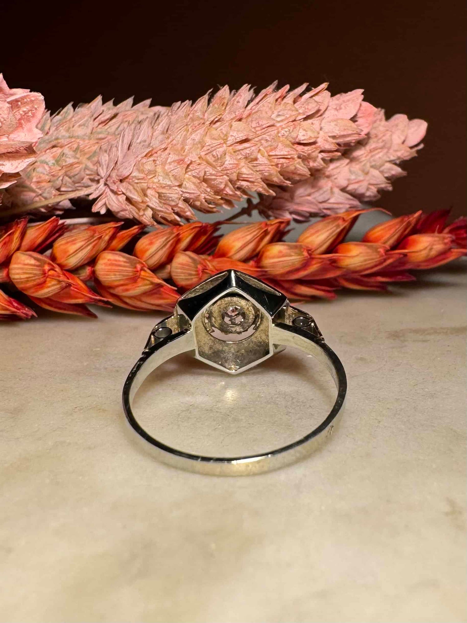 Bague Art-déco Diamant &quot;Siham&quot;