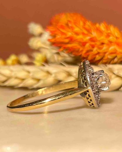 Bague Art-déco Diamants &quot;Ora&quot;
