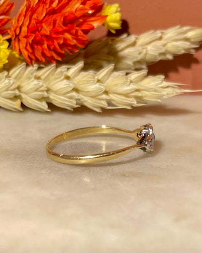 Bague vintage Art Déco Diamants &quot;Romy&quot;