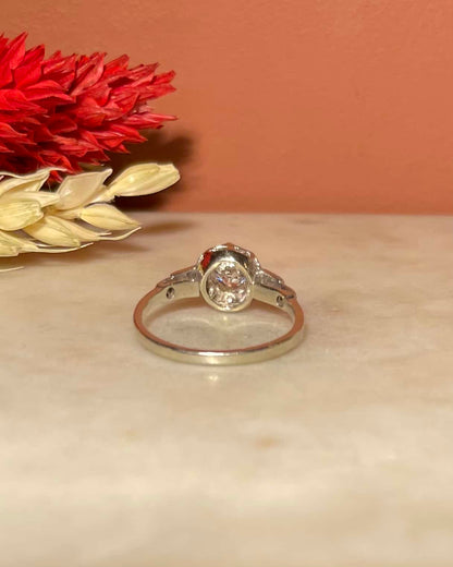 Bague Art déco Diamants Vintage &quot;Hedda&quot;