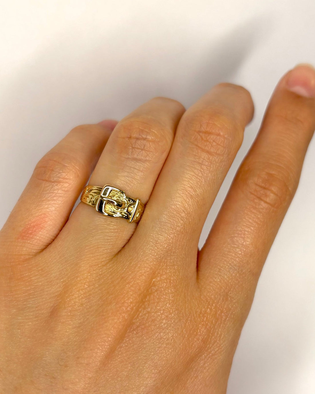 Bague Bandeau Or Jaune "Emilie" - Elliade Paris