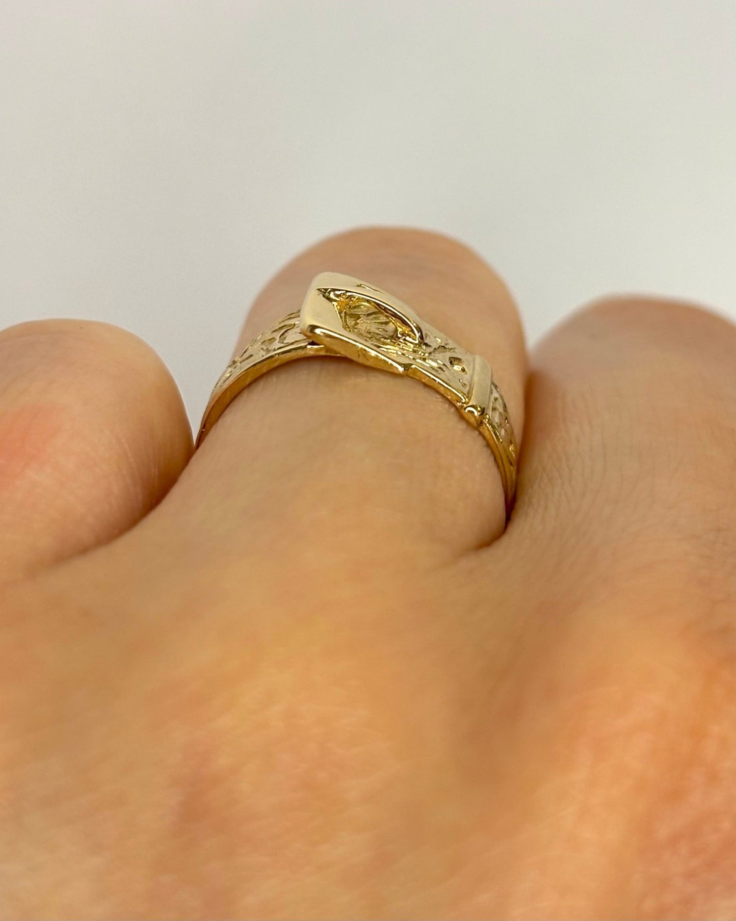 Bague Bandeau Or Jaune "Emilie" - Elliade Paris