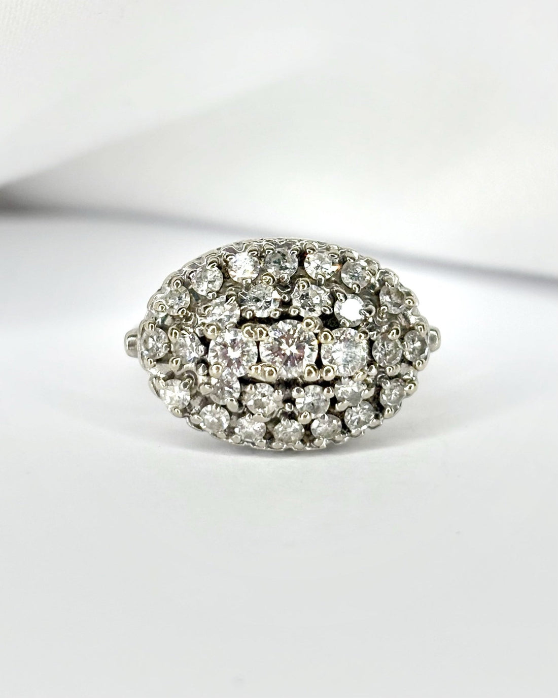 Bague Boule Diamants 1.65 carat &quot;Emmy&quot; - Elliade Paris