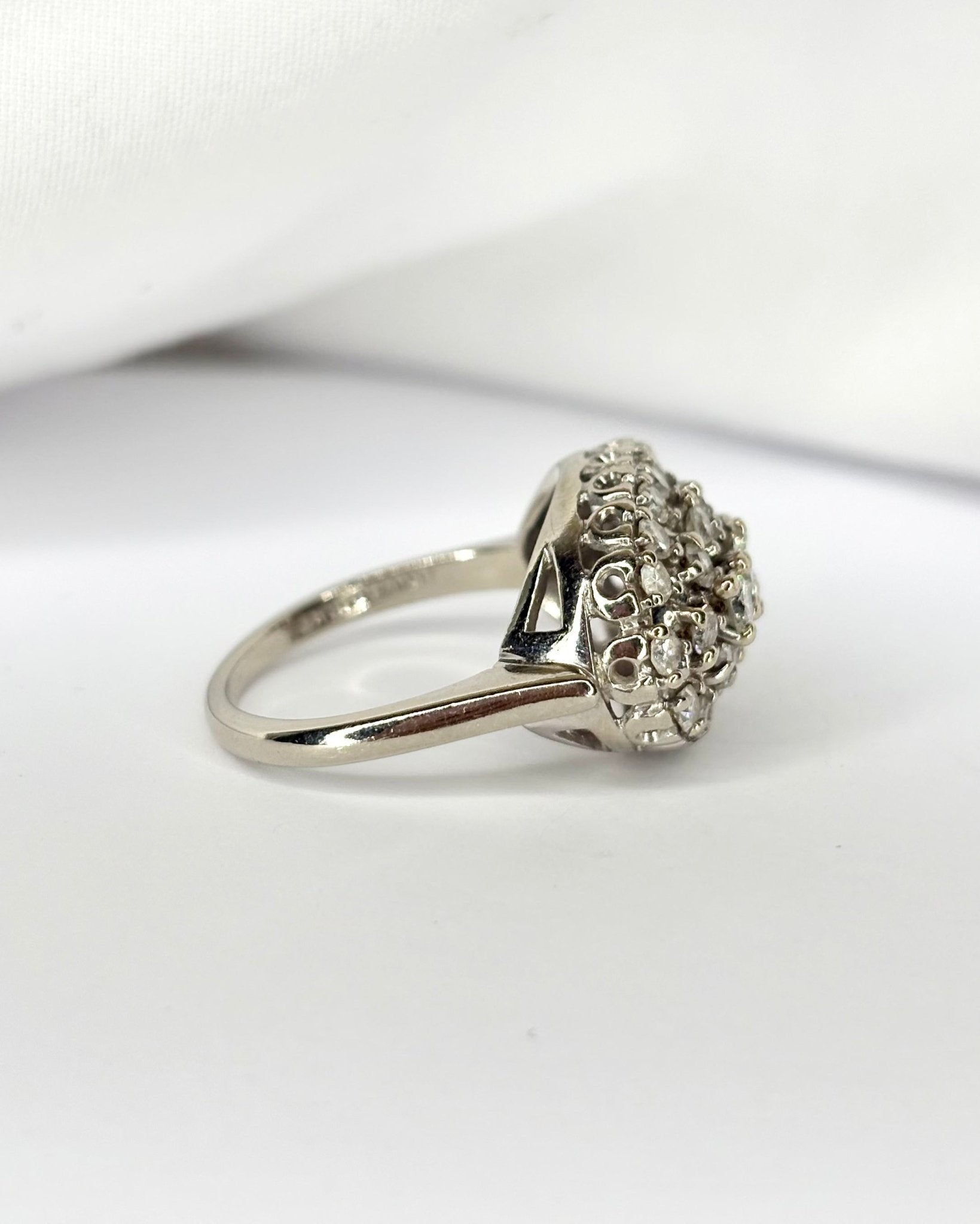 Bague Boule Diamants 1.65 carat &quot;Emmy&quot; - Elliade Paris
