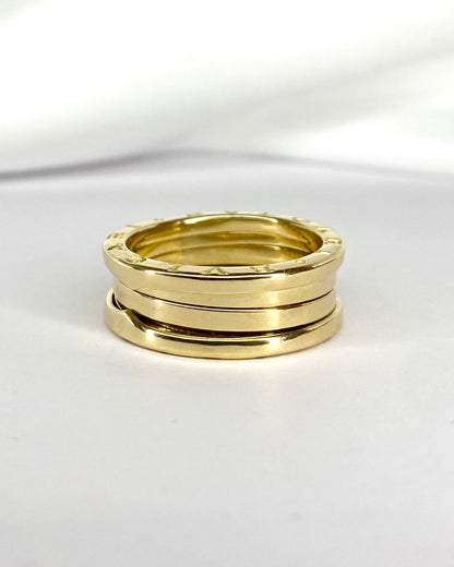 Bague Bulgari Or Jaune 9.39g "B zero 1" - Elliade Paris